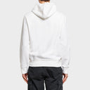 Double Knitted Full-Zip Hoodie White