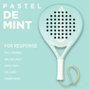 AIXO Pastel De Mint Padel Racket Full Carbon
