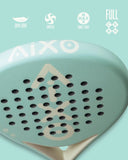 Aixo Pastel de Mint Ghost Padel Racket - Full Carbon - RL-B09